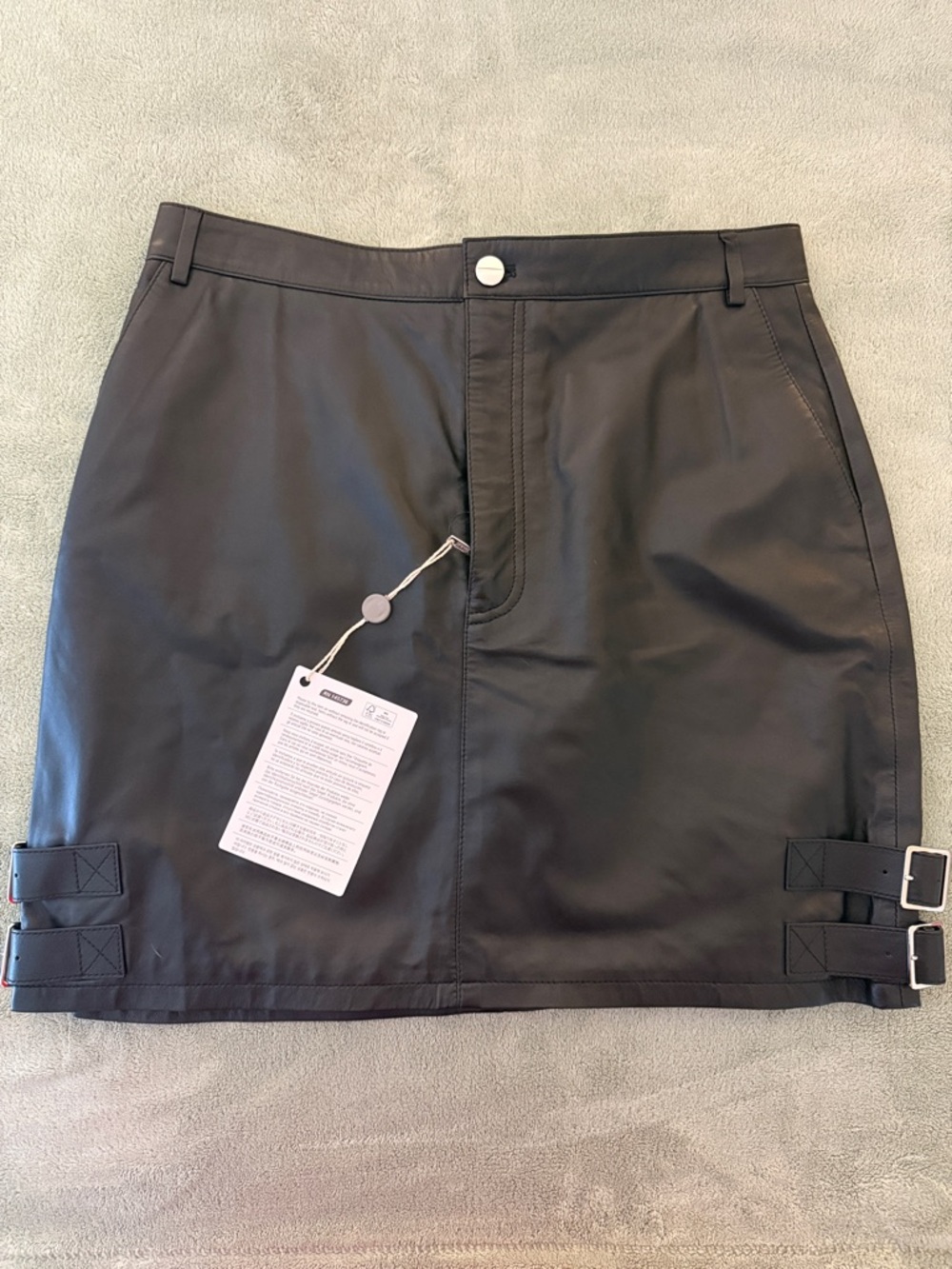 NWT ALTUZARRA Lawrence Buckled Skirt